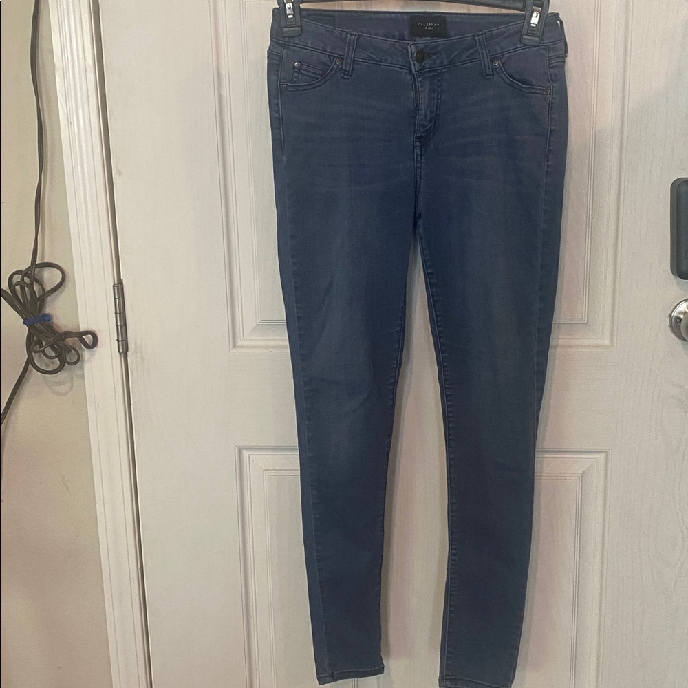 Celebrity Pink Denim Pants